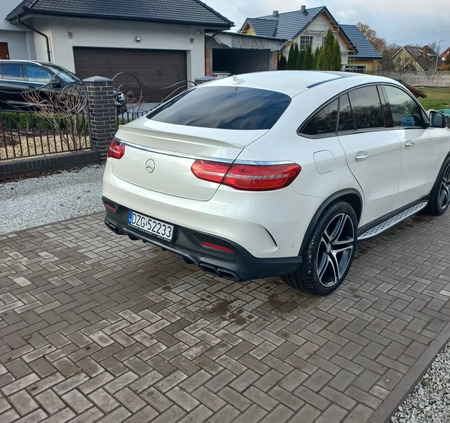 Mercedes-Benz GLE cena 195500 przebieg: 125000, rok produkcji 2015 z Zgorzelec małe 466